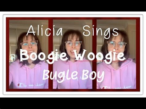 Andrews Sisters Boogie Woogie Bugle Boy Alicia Sings Cover Youtube