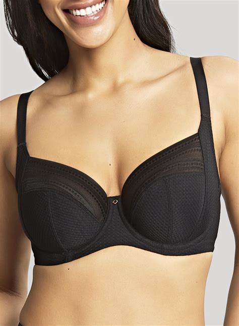 Panache Serene Underwired Full Cup Bra Noir Debras