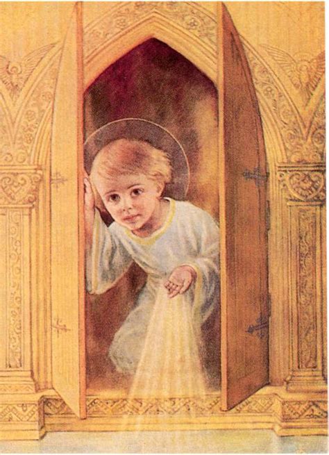 Ic Ne L Enfant J Sus Dans Le Tabernacle Cadeau Communion