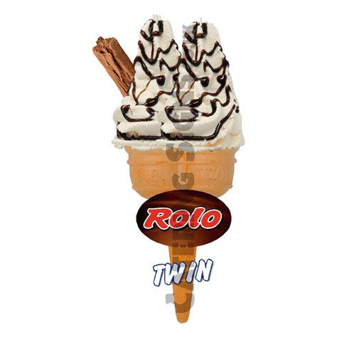 Rolo Twin Cone Catering Signs Uk