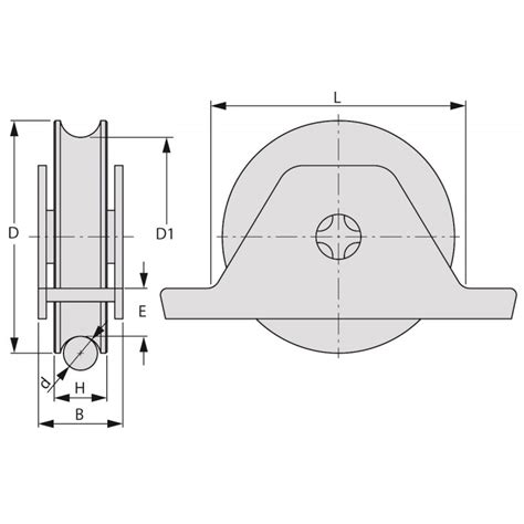 Galet Gorge Ronde Support Souder Fa Avec Bricometal