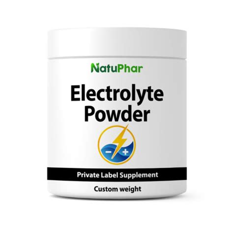 Electrolyte Powder – Natuphar – Private label supplement service