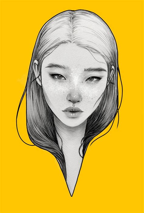 Digital Portrait Portrait Art Portraits Face Illustration Digital