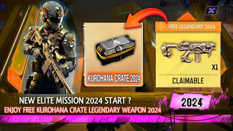 How To Unlock Kurohana Crate 2024 New Elite Mission Codm Last Chance