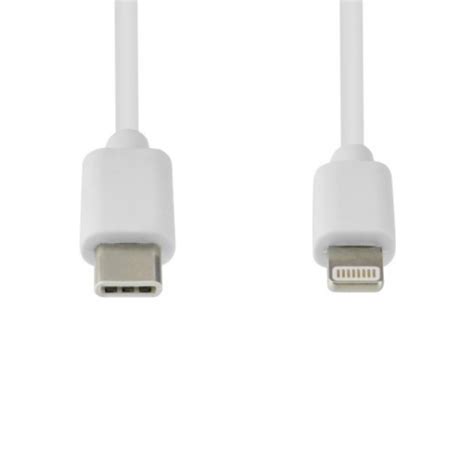 USB C Naar Lightning Kabel Non MFI Grab N Go 2 Meter Wit