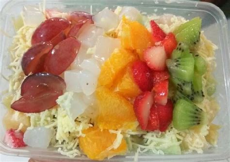 Resep Salad Buah Keju Oleh Nadia Marista Cookpad