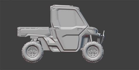 BRP Can-Am Defender HD10 Limited Single Door 3D model | CGTrader