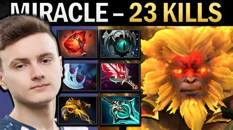 Monkey King Dota Miracle With Hammer And 23 Kills TI13 YouTube