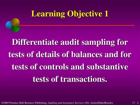 Ppt Audit Sampling For Tests Of Details Of Balances Powerpoint