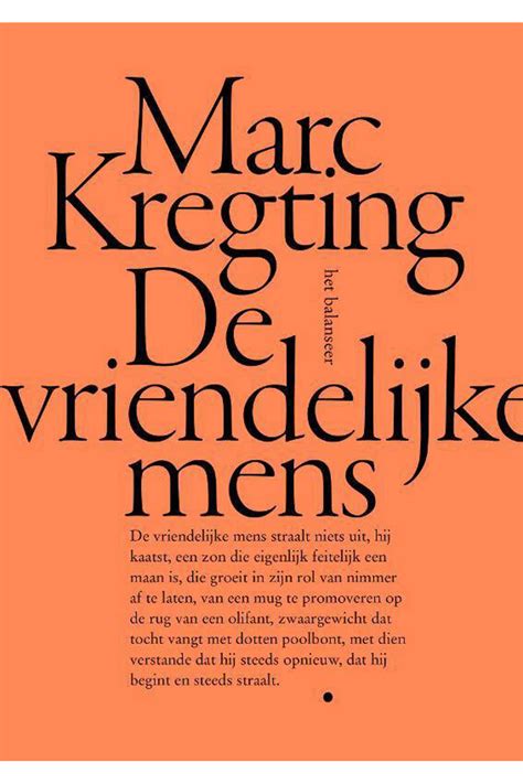 Marc Kregting De Vriendelijke Mens Wehkamp