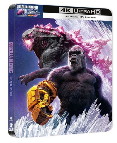 Godzilla La Trilogie Godzilla X Kong Le Nouvel Empire Steelbook Blu