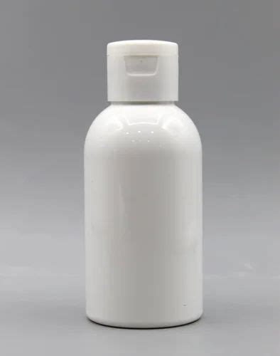 Ml Warsav Pet Opaque White Bottle With Mm Flip Top Cap In White At