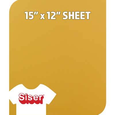 Siser EasyWeed Electric Heat Transfer Vinyl Yellow