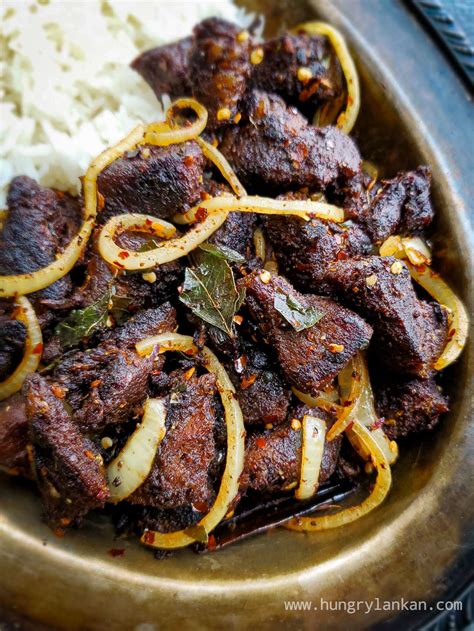 Simple Spicy Beef Fry Hungry Lankan