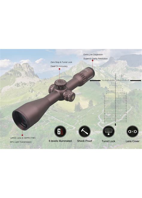 Vector Optics Continental Tactical X Ffp Riflescope Fde Ranging