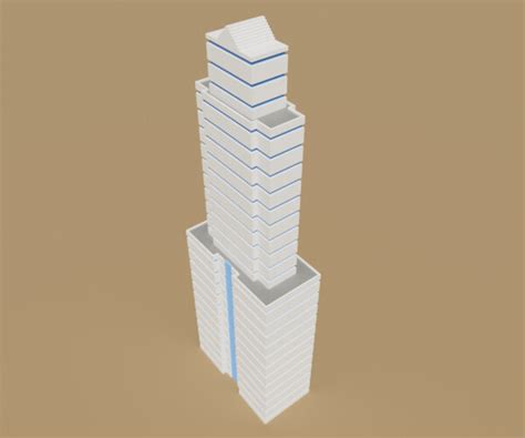 Artstation Voxel City Building Game Assets