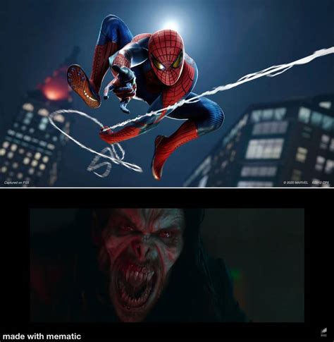 Spider Man Vs Morbius By Gman1127 On Deviantart