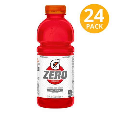 Gatorade Zero Fruit Punch 591 Ml Pack De 24 Superunico El Supermercado 100 Online De Panamá