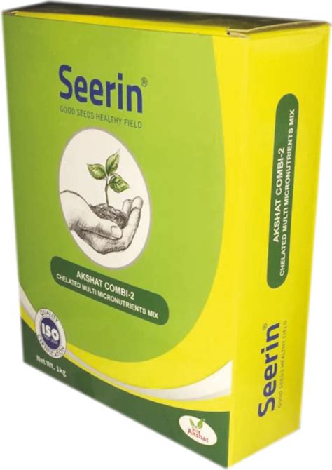 White Powder Seerin Akshat Combi 2 Chelated Multi Micronutrients Box