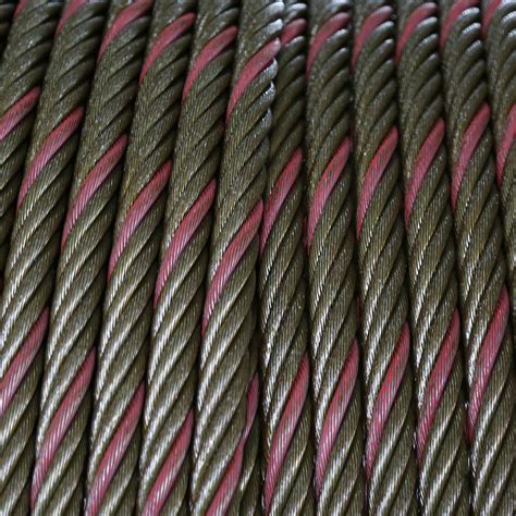 Steel Wire Rope 6X36sw FC Iwrc Ungalvanized One Color Strand For