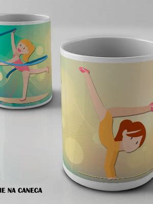 Caneca Ginastica Ritmica Mod Compre Produtos Personalizados No Elo