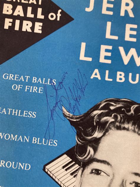 Lot 335 Jerry Lee Lewis Signed Songbooks