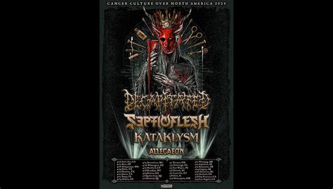 Decapitated Septicflesh Announce Na Tour With Kataklysm And Allegaeon