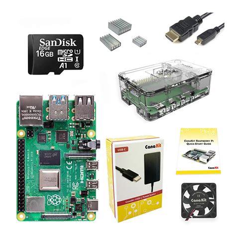 Canakit Raspberry Pi 4 Starter Kit 2gb Micro Center