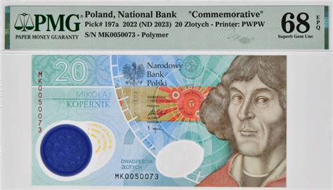 Polonia 20 Zlotych 2022 Nd 2023 Nicolaus Copernicus Catawiki