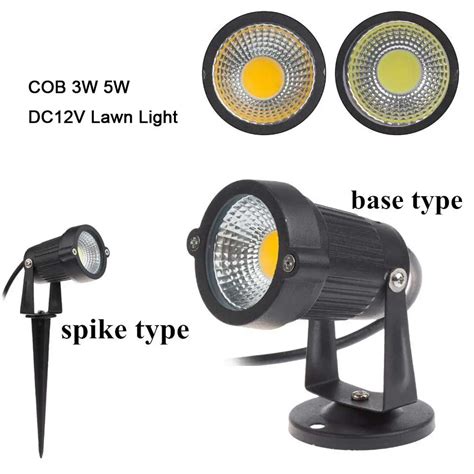 12v Led 잔디 램프 9w 정원 야외 조명 7w 방수 Ip65 홍수 자리 전구 투광 조명 3w 5w 잔디 조명 12vdc