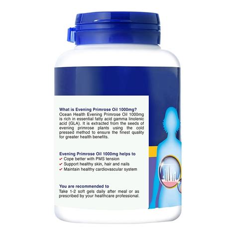 NHG Pharmacy Online Ocean Health Evening Primrose Oil 1000mg 60s