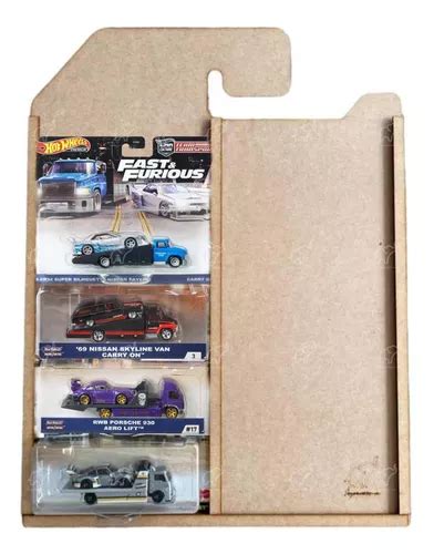 Exhibidor Coleccionador Hot Wheels Team Transport Pzs Meses Sin Inter S