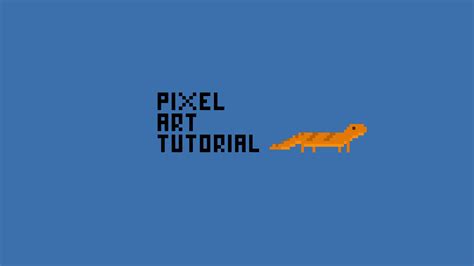 Pixel Art Tutorial Bearded Dragon · Life Be