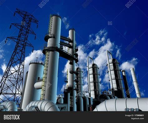 Factory On Background Image And Photo Free Trial Bigstock