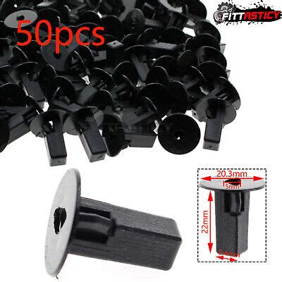 X Car Fastener Clips Bumper Inner Fender Rivets Push X Mm For