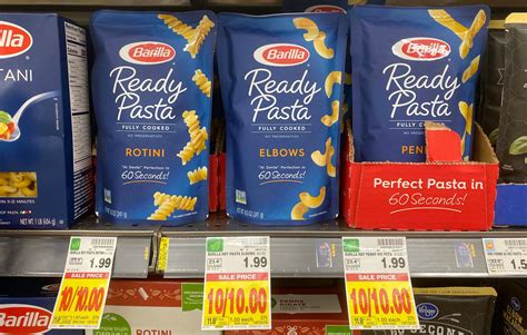 Barilla Ready Pasta as low as FREE at Kroger!! | Kroger Krazy