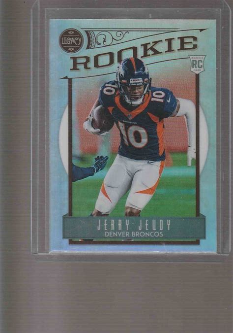 2020 Chronicles Legacy Silver Prizm Holo JERRY JEUDY RC 212 BRONCOS