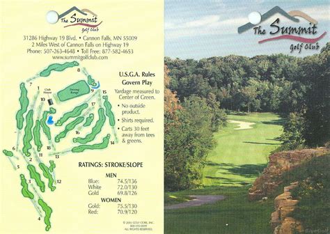 The Summit Golf Club Championship Course Profile Course Database