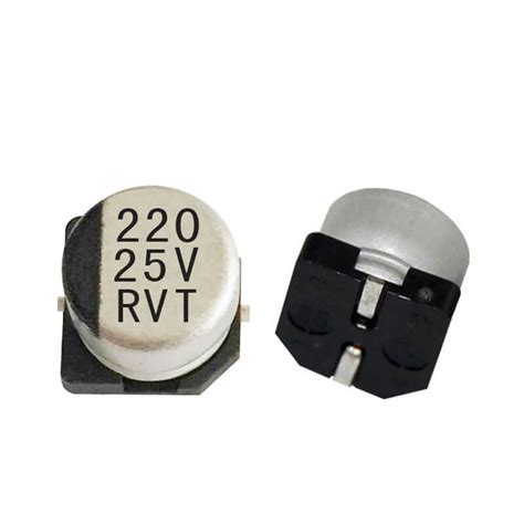 Uf V Smd Electrolytic Capacitor Pieces Pack Buy Online At