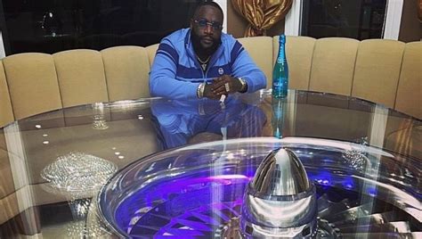 Rick Ross Latest Extravagance Turning An Airplane Engine Into A