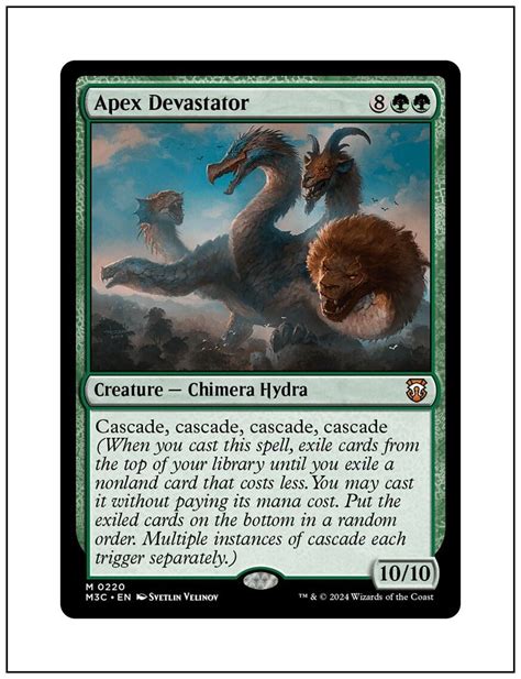 1x Apex Devastator Modern Horizons 3 Commander Magic MTG NM EBay