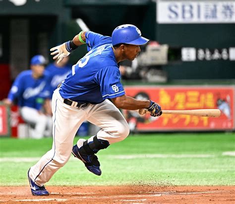 写真：【中日】2年目ドラ1・ブライト健太 プロ初打点「遅かった。苦労した分、それが糧になる」 東スポweb