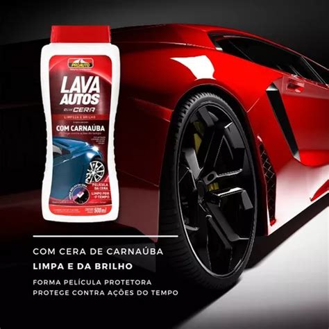 Lava Autos Shampoo Cera Carna Ba Super Brilho Ml