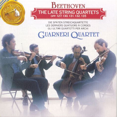 Beethoven Guarneri Quartet Late String Quartets New CD EBay