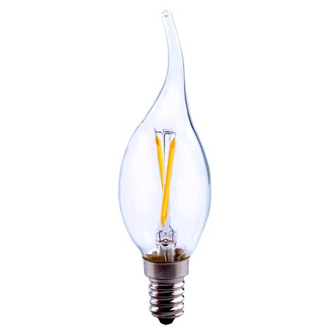 E27 E14 5730 2835 SMD LED Vintage Edison Filament Ampoule Lampe Bulb 2W