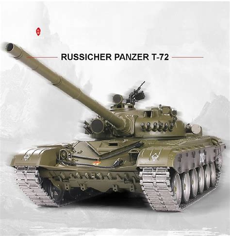 Heng Long Rc Panzer Russischer T Rauch Sound Pro Modell