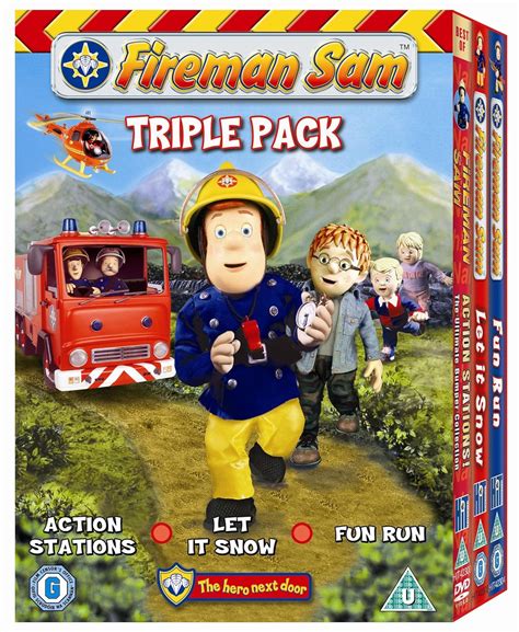 Amazon Fireman Sam Triple Pack Action Stations Let It Snow Fun