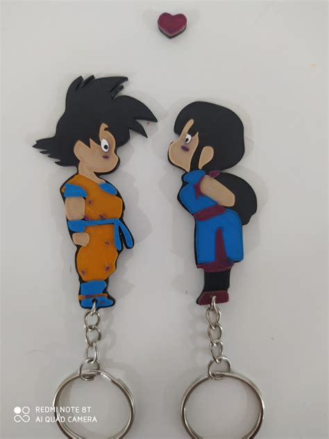 Archivo STL Porta Llaves Y 2 Llaveros Goku Modelo Para Descargar Y