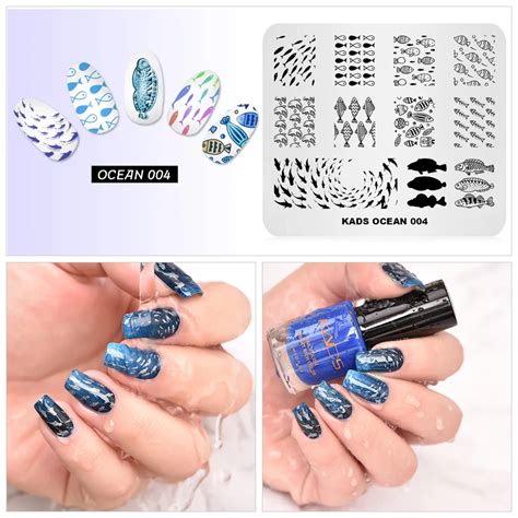 Nail Art Kads Pochoir Pour Ongles Mod Les S Ries De Dauphins