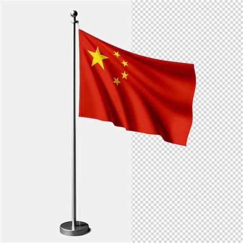 Premium Psd China Flag